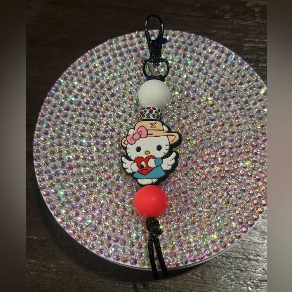 Beaded keychain - Picture 2 of 2